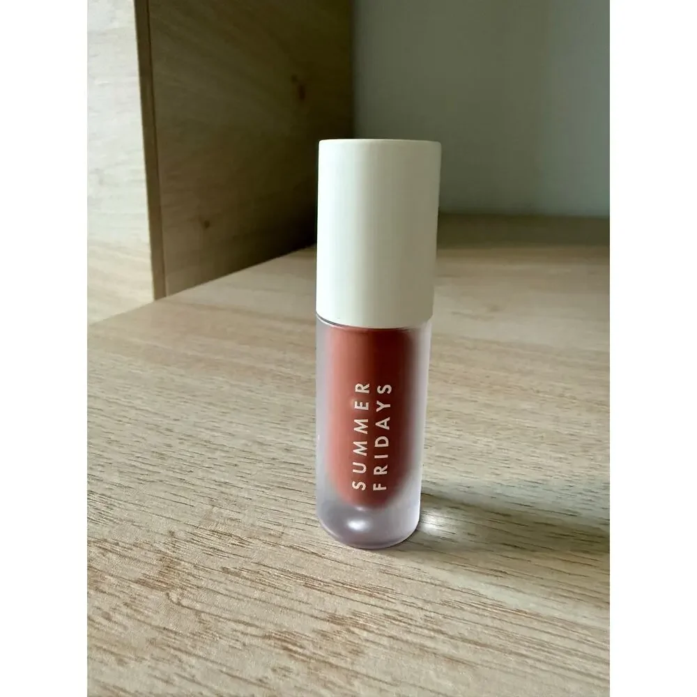 $26 Summer Fridays Dream Lip Oil Warm Beige 4.5ml New